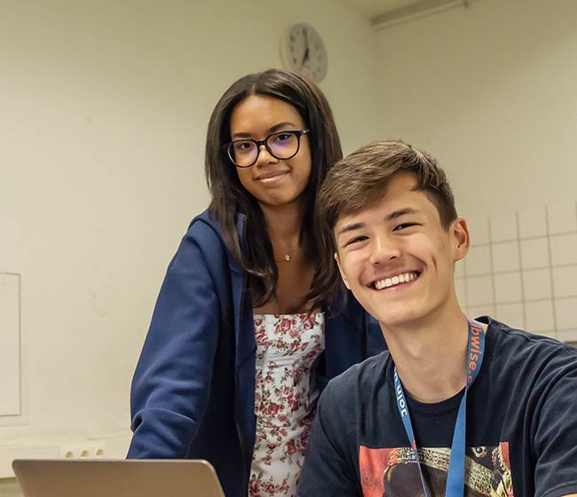 An IBWISE classroom in session